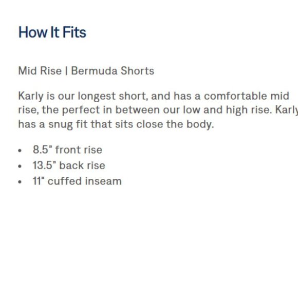 Mavi Karly White Denim Bermuda Shorts Sz 30 - Picture 2 of 9